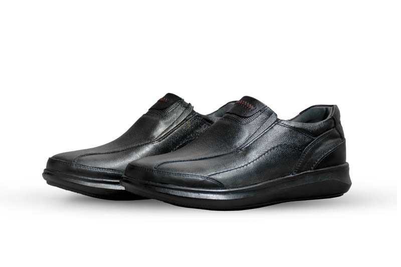 کفش چرم مردانه جاستین مدل کشی