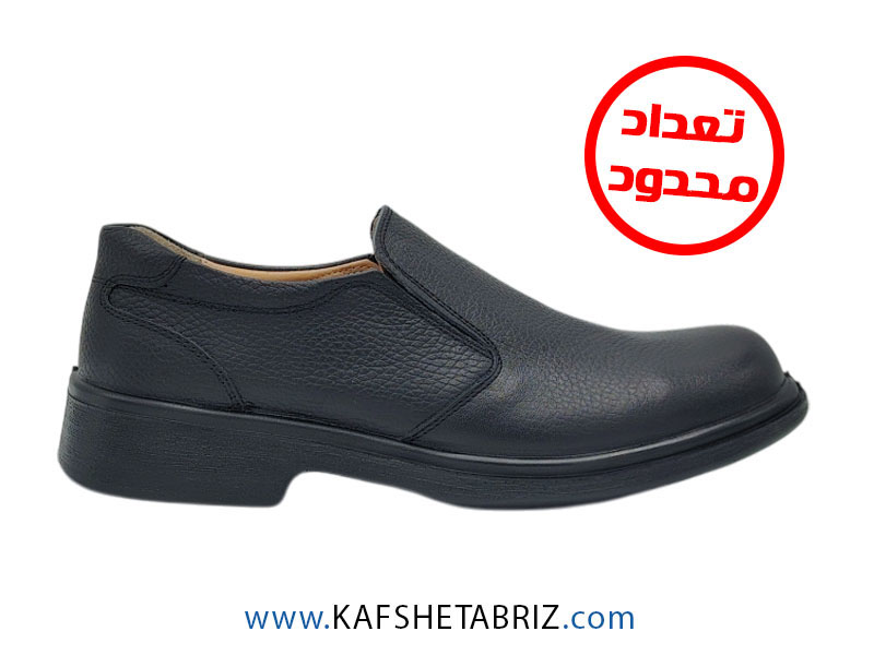کفش چرم مردانه پرسنلی مدل بهمن