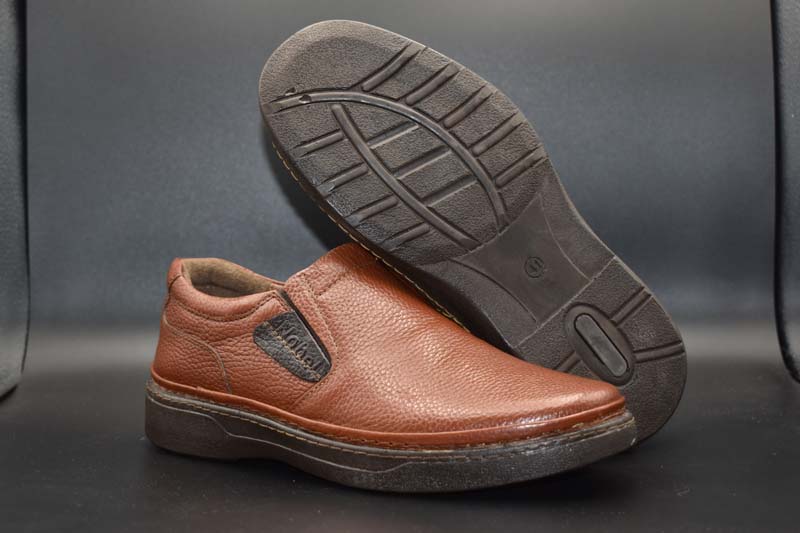 کفش چرم مردانه سلول مدل کشی