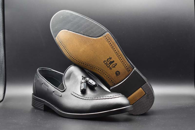 کفش چرم مردانه کالج مدل منگوله