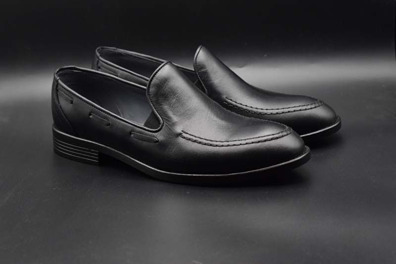 کفش چرم مردانه کالج مدل آلفا