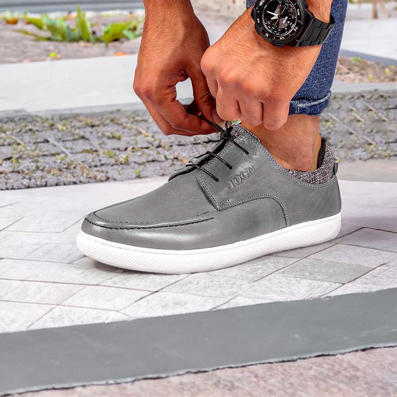 کفش چرم مردانه دیوید مدل بندی