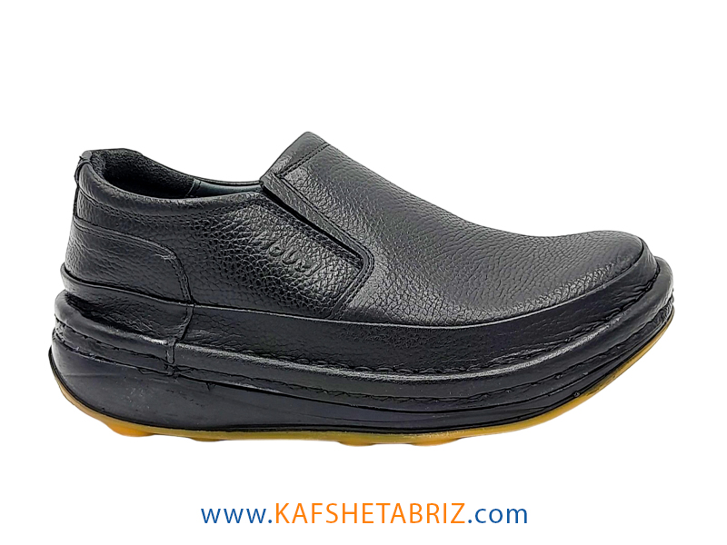 کفش چرم مردانه مدل اسکای طبی (مخصوص افراد سنگین وزن و دیابتی)