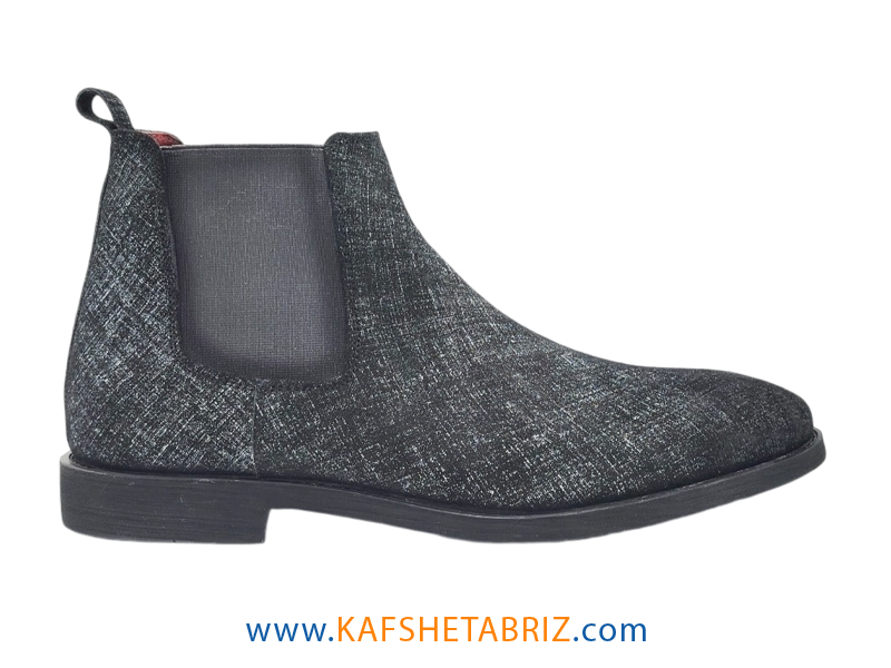 بوت چرم مردانه مدل کتان ترکیه